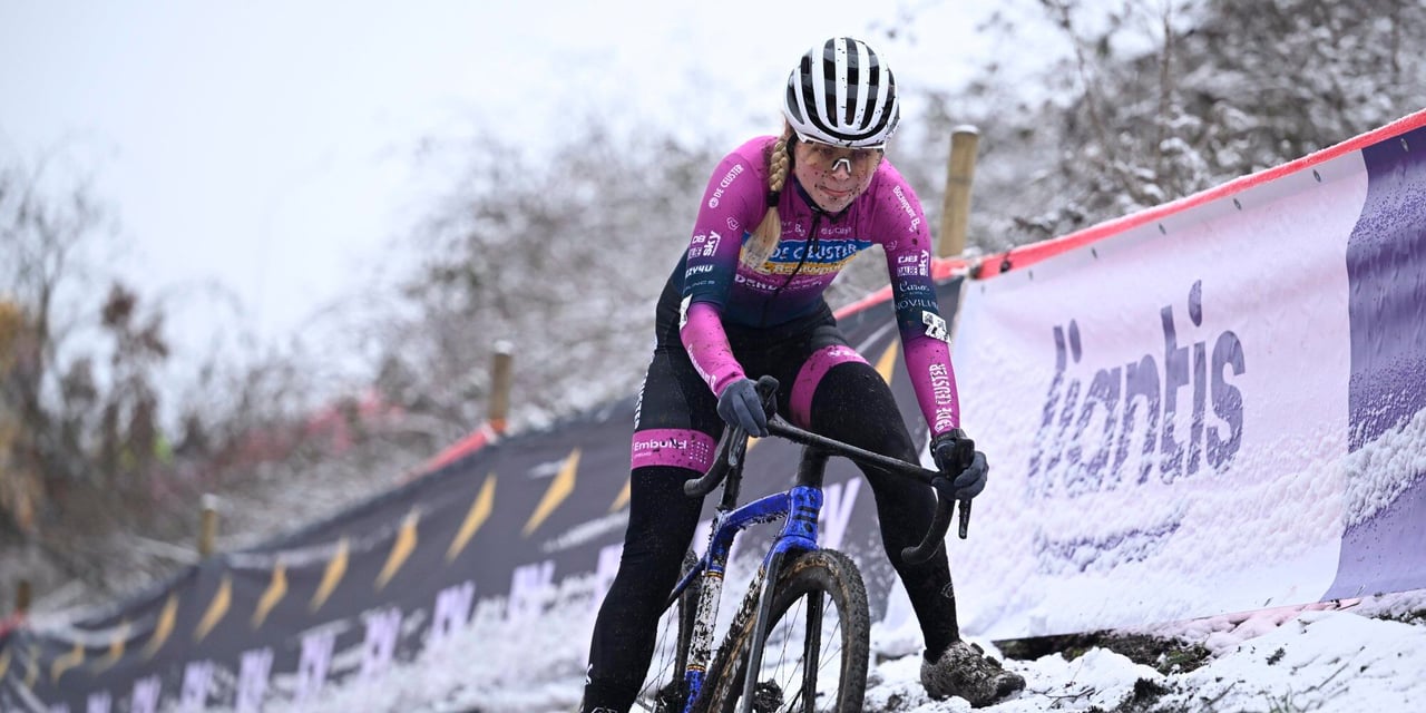 Last Belgian cyclocross championship ends sourly for Laura Verdonschot