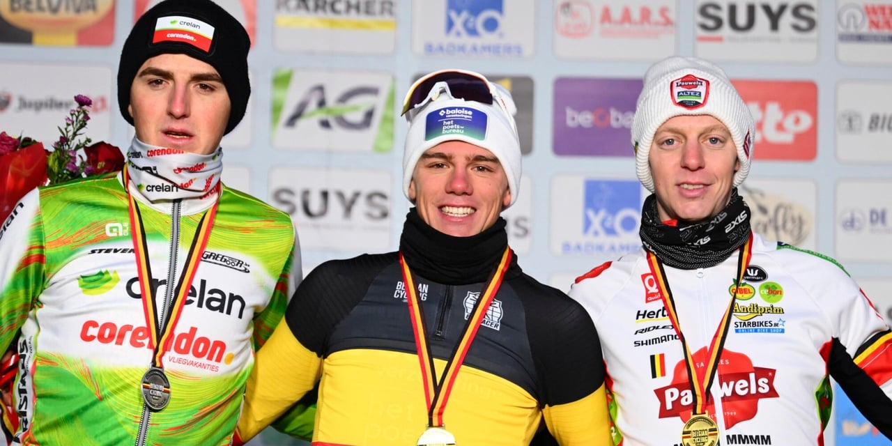 Nys in the tricolor jersey in Beringen – photo: Fotopersburo Cor Vos