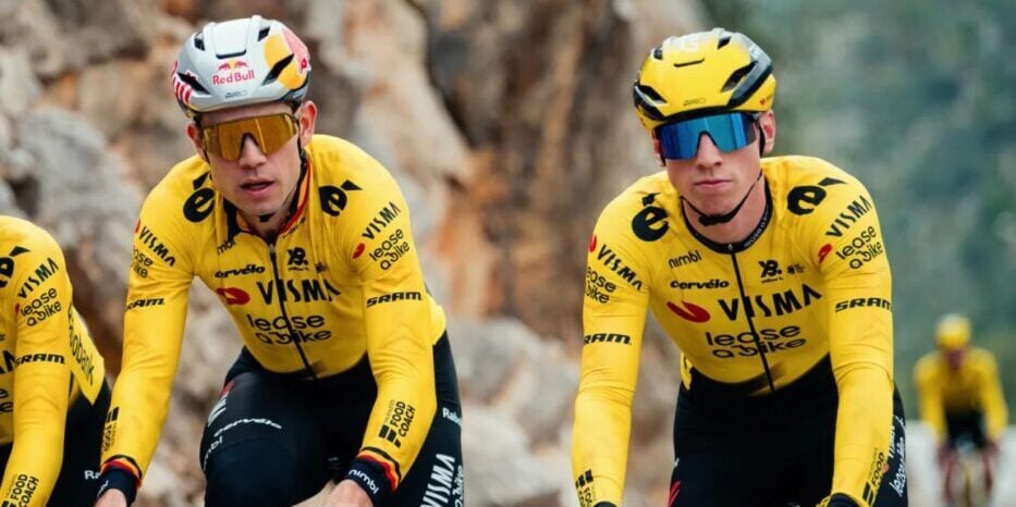 Wout van Aert and Matthew Brennan lead Visma | Lease a Bike in Vuelta a España