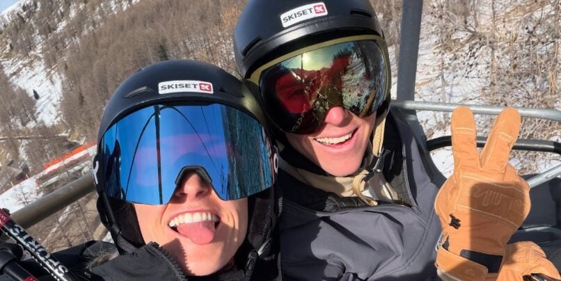 Tadej Pogačar enjoys ski holiday in special location with Urška