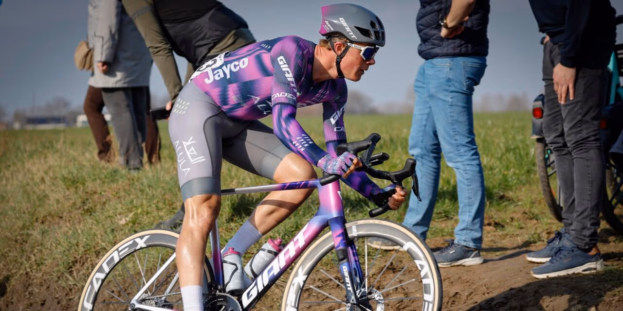 Jelte Krijnsen at Omloop Het Nieuwsblad 2025 - photo: Cor Vos