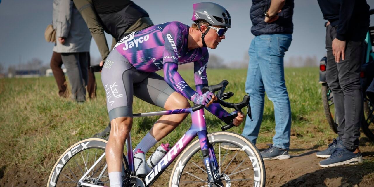 Jelte Krijnsen at Omloop Het Nieuwsblad 2025 - photo: Cor Vos