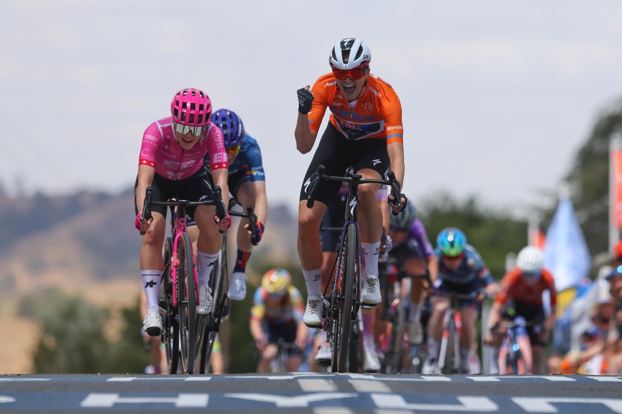 Ally Wollaston Wins Back-to-Back Stages in the Women's Tour Down Under