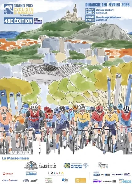 Grand Prix Cycliste de Marseille La Marseillaise logo