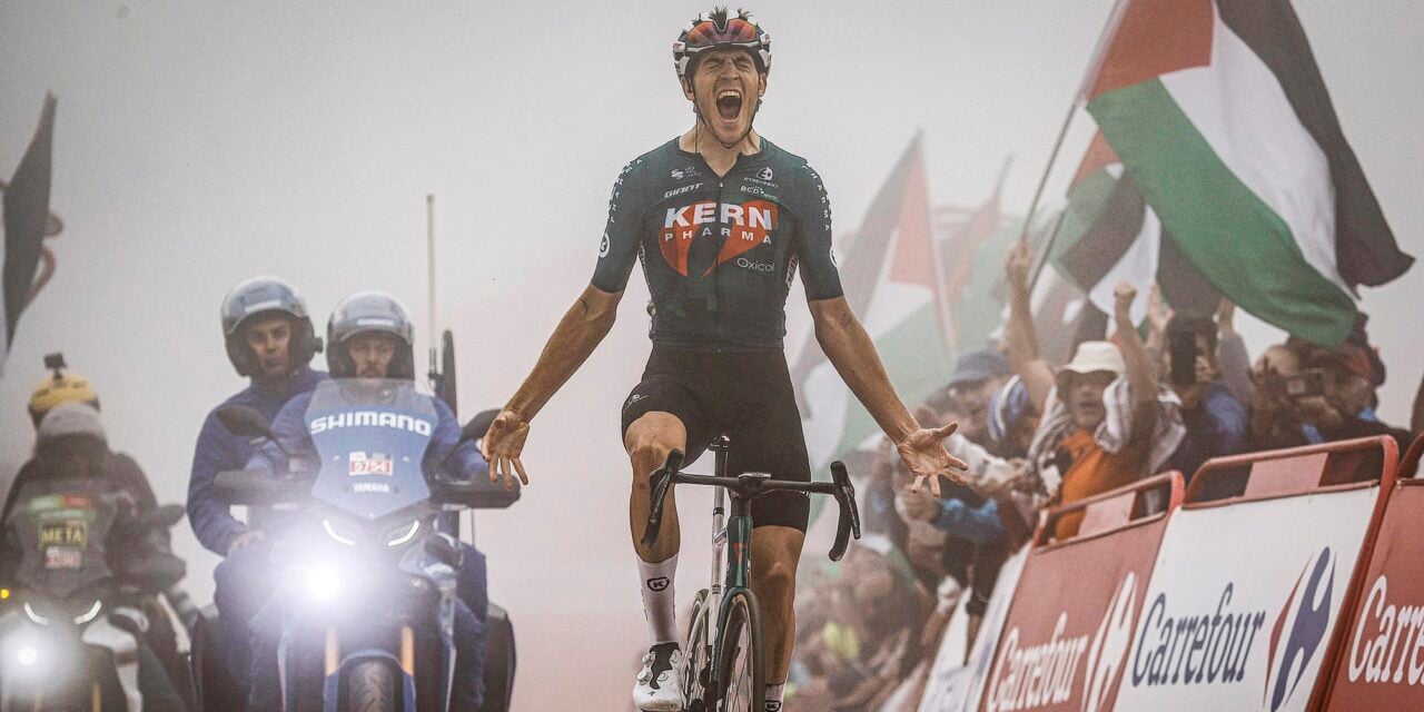 Pablo Castrillo gave Kern Pharma as many as two (out of a total of three) Vuelta stage wins in 2024 – photo: fotopersburo Cor Vos