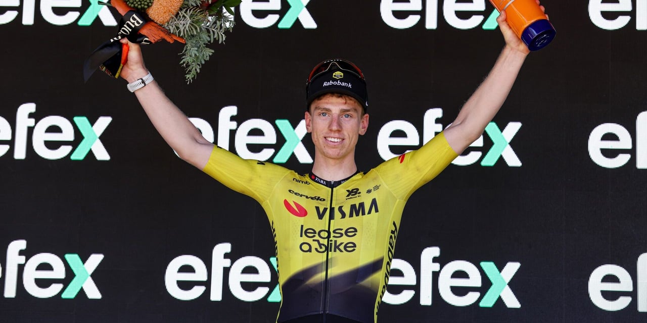 Matthew Brennan wins after tough week at Visma | Lease a Bike: "It didn’t always go as hoped"