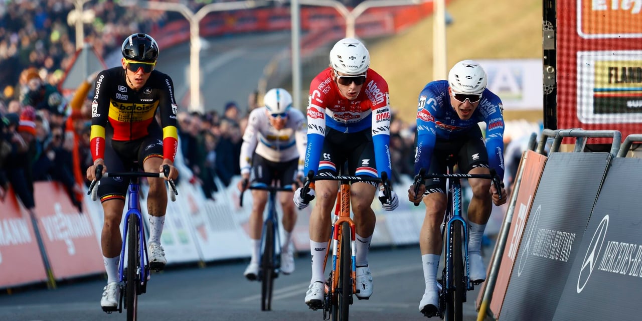 Nys just falls short in the final sprint - photo: Fotopersburo Cor Vos