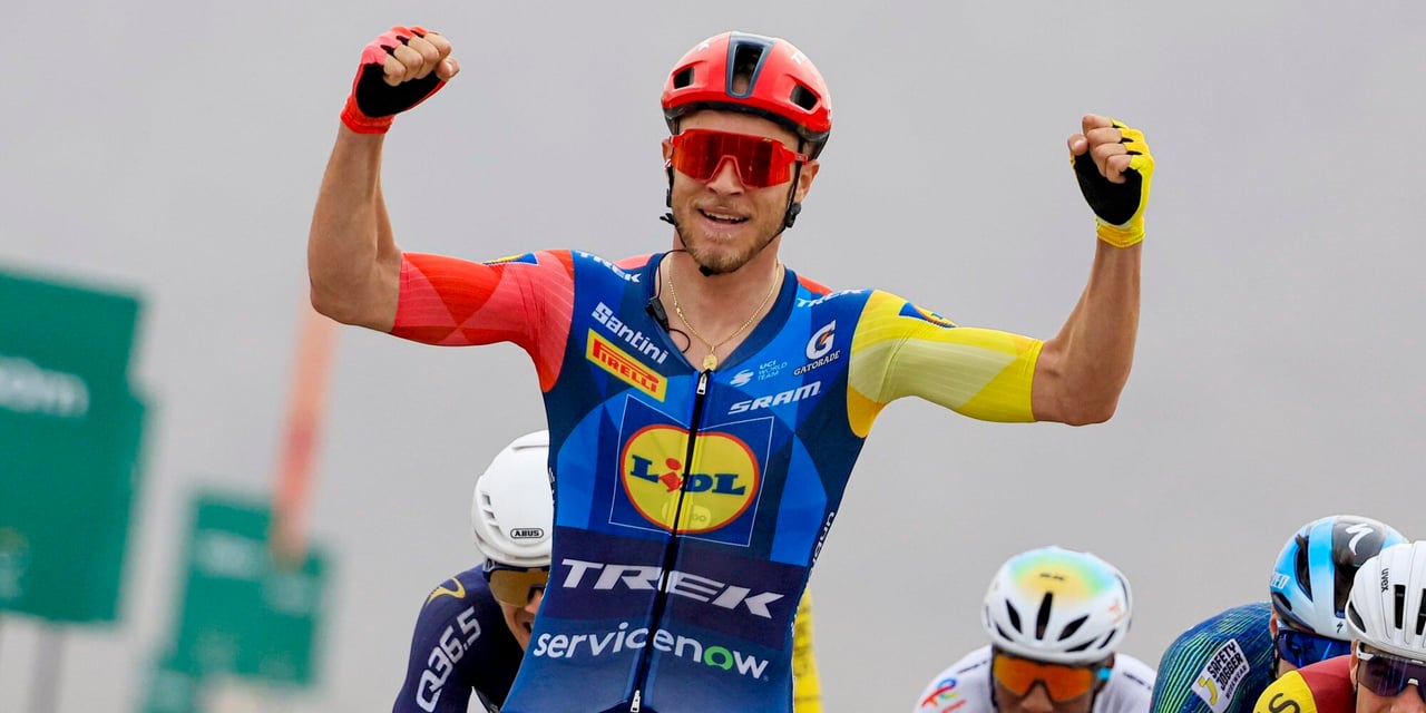 Jonathan Milan wins after crosswind chaos in AlUla Tour