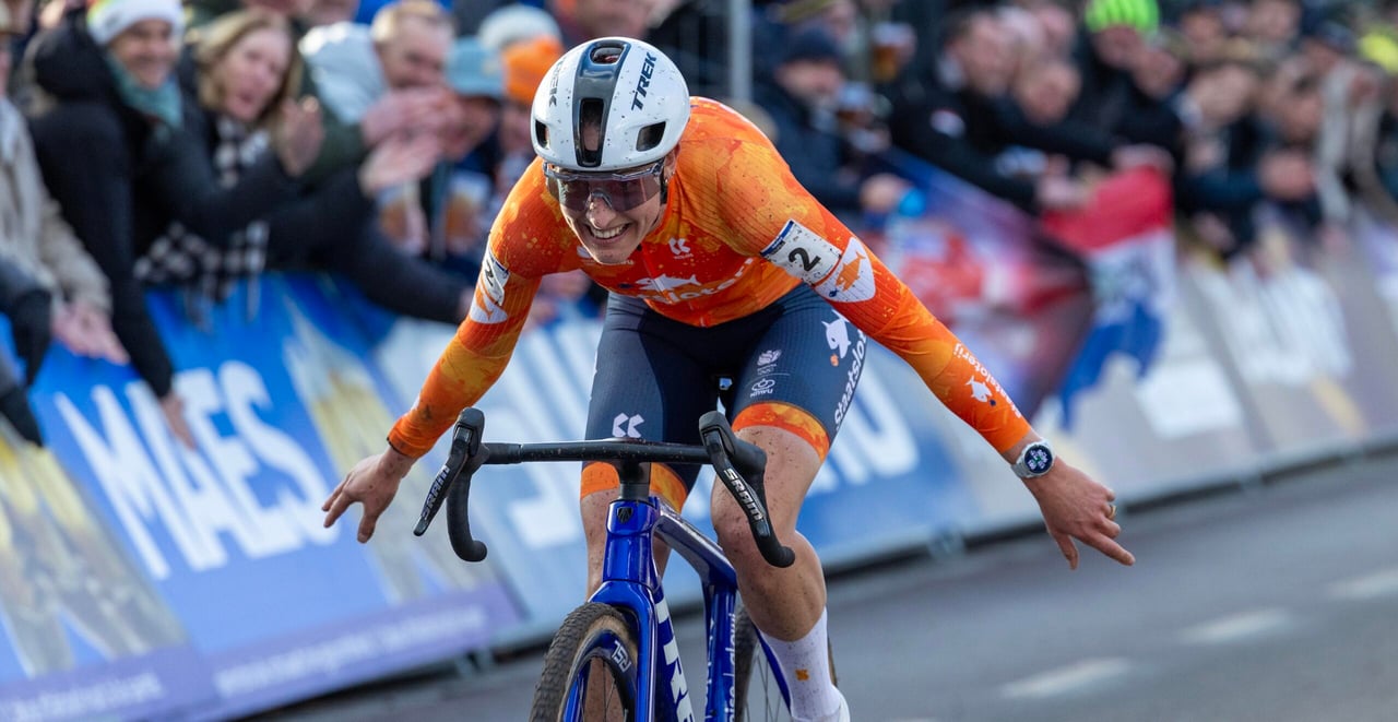 World champion Lucinda Brand supports Fem van Empel: "Being happy is much more important"