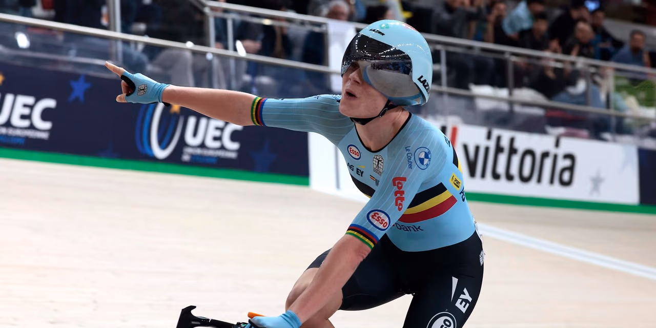 Impressive Lotte Kopecky dominates and claims European championship gold in elimination race