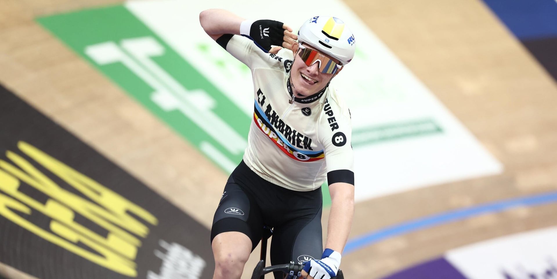 Tom Crabbe (Flanders-Baloise) denies Lukas Kubis stage win in Ster van Besseges