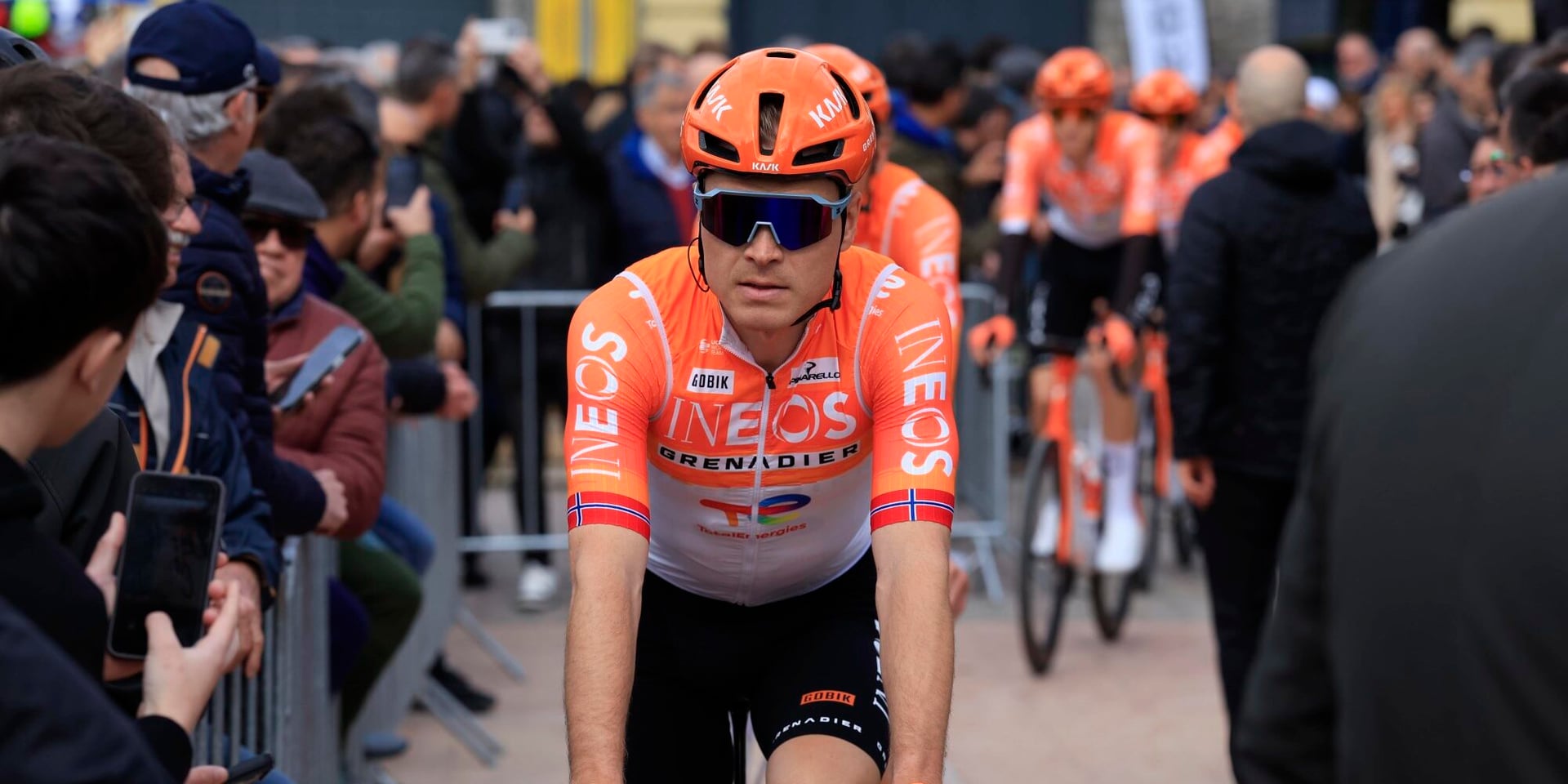 Not only Pedersen: Tobias Foss breaks shoulder blade in crash at Tour of Valencia