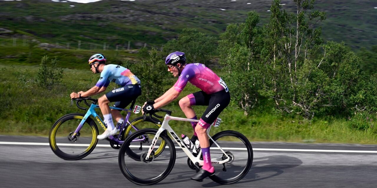 Josh Burnett in last year’s Arctic Race of Norway – photo: fotopersbureau Cor Vos