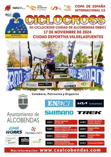 Copa de España de Ciclo-Cross #6 - Ciclocross Ciudad de Alcobendas - Enbici logo